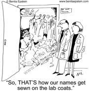 funny medical cartoon doctor physician lab coats office 1578